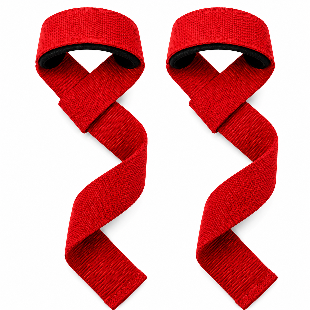 Straps para Levantamiento (Par) Negro, Rojo y Rosado | Accesorio Gym para Fuerza