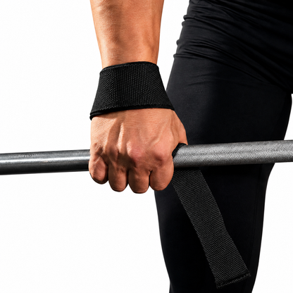 Straps para Levantamiento (Par) Negro, Rojo y Rosado | Accesorio Gym para Fuerza