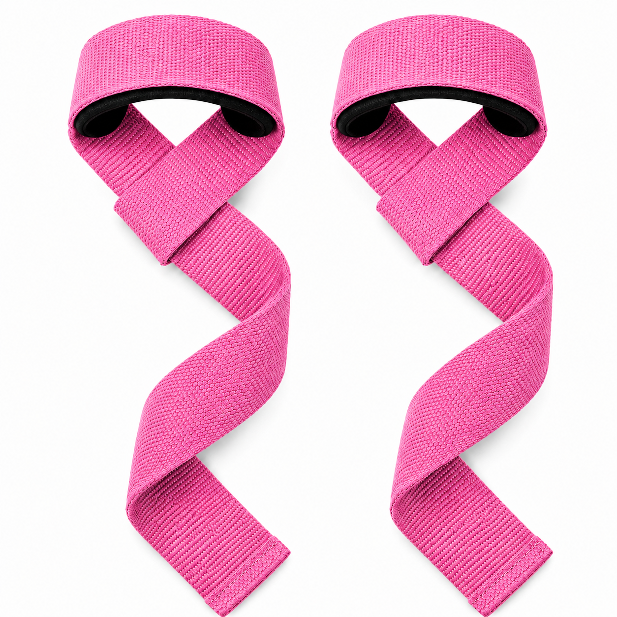 Straps para Levantamiento (Par) Negro, Rojo y Rosado | Accesorio Gym para Fuerza