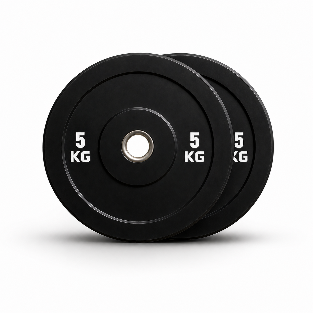 Discos Bumper Olímpicos 5kg (Par) | Ideal para Principiantes y Progresiones