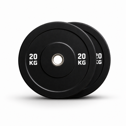 Discos Bumper Olímpicos 20kg (Par) | CrossFit y Levantamiento de Alto Rendimiento