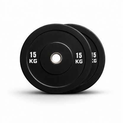 Discos Bumper Olímpicos 15kg (Par) | Musculación y Entrenamiento Avanzado