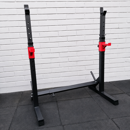 Rack Ajustable para Sentadilla y Press Banca | Soporta 200kg